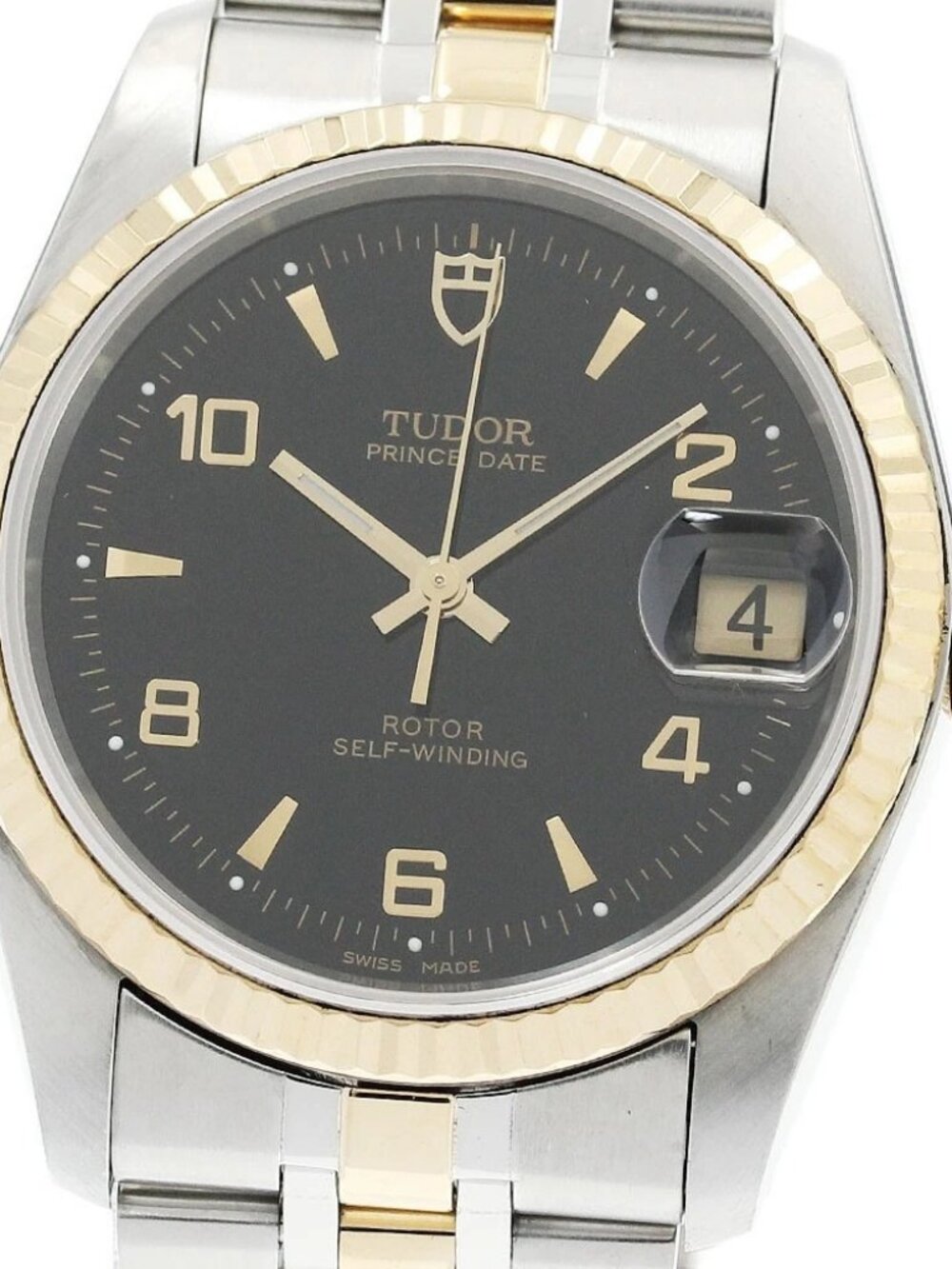 TUDOR Prince Date 74033 black Dial Automatic Men's Watch